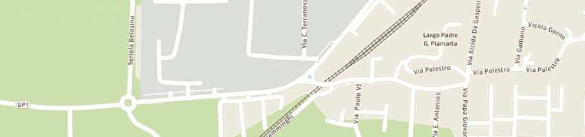 Mappa della impresa pizzeria primavera a MANERBIO