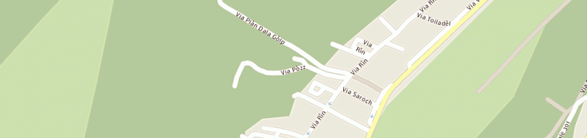 Mappa della impresa cusini daniele a LIVIGNO
