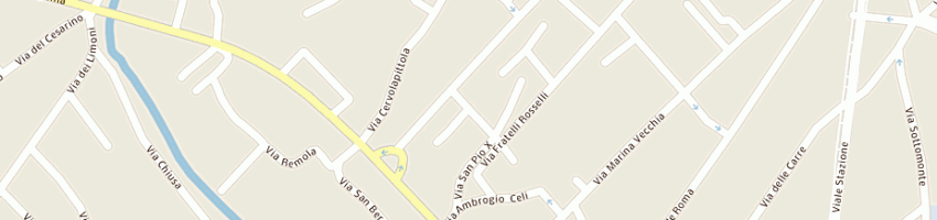 Mappa della impresa borghini anna maria a MASSA