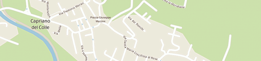 Mappa della impresa bono giacomo a CAPRIANO DEL COLLE