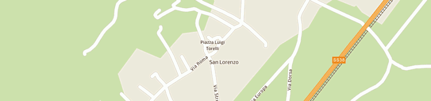 Mappa della impresa poste italiane spa a VILLA DI TIRANO