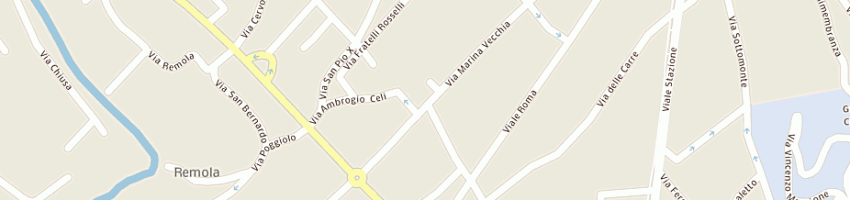 Mappa della impresa parrucchiere petracci p paolo a MASSA