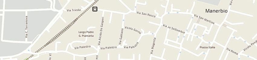 Mappa della impresa banco di brescia a MANERBIO