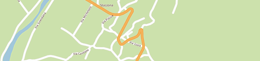 Mappa della impresa alimentari cerveri a STAZZONA