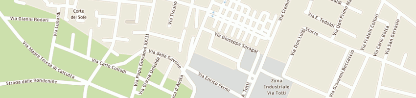 Mappa della impresa davini carlo a MANERBIO