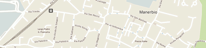 Mappa della impresa foto ottica resconi a MANERBIO