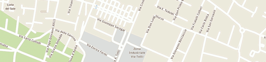 Mappa della impresa fuli' fula' di sigalini giuliana a BRESCIA