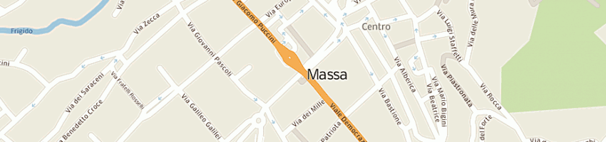 Mappa della impresa artecna sas di lara badiali e c a MASSA