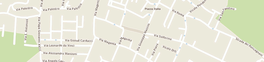 Mappa della impresa gazzoldi giuseppe a MANERBIO