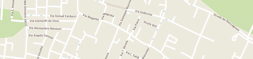 Mappa della impresa braga giovanni a BRESCIA