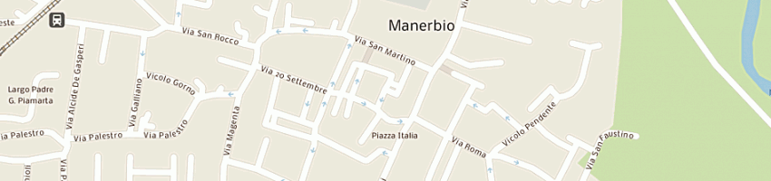 Mappa della impresa assicurazioni societa' cattolica di assicurazioni a MANERBIO