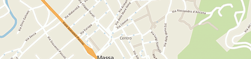 Mappa della impresa ottica piazza aranci a MASSA