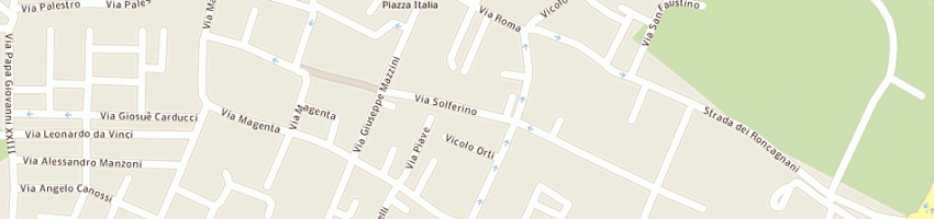 Mappa della impresa biglietti giacomo a MANERBIO