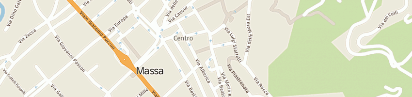 Mappa della impresa bernacca sergio a MASSA
