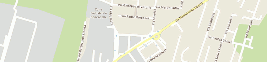 Mappa della impresa rosa faustino a RONCADELLE