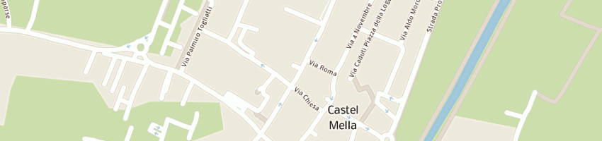 Mappa della impresa 2 g srl a CASTEL MELLA