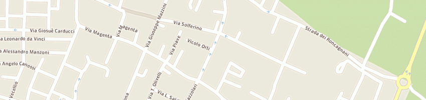 Mappa della impresa ferrazzoli lorenzo a MANERBIO