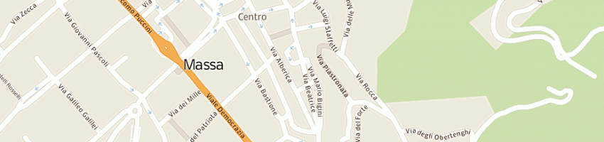 Mappa della impresa casa del vimine marco a MASSA