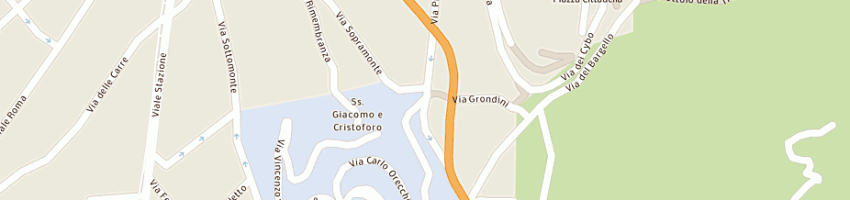 Mappa della impresa red racing snc di arcolini barbara e c a MASSA