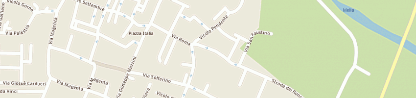 Mappa della impresa i chiostri di bonfieni diego e c snc a BRESCIA