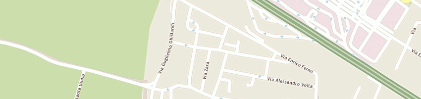 Mappa della impresa la focacceria srl a RONCADELLE