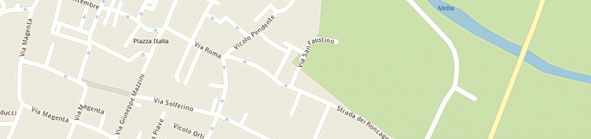 Mappa della impresa frotti mario a BRESCIA