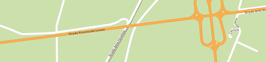 Mappa della impresa lastra (spa) a MANERBIO