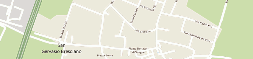 Mappa della impresa bertoni impianti snc di gianni bertoni e c a SAN GERVASIO BRESCIANO