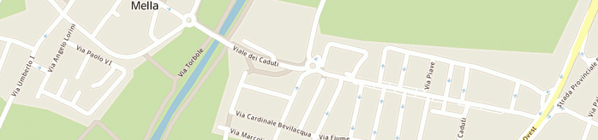 Mappa della impresa lesi di lazzaroni tiziano e c - snc a CASTEL MELLA