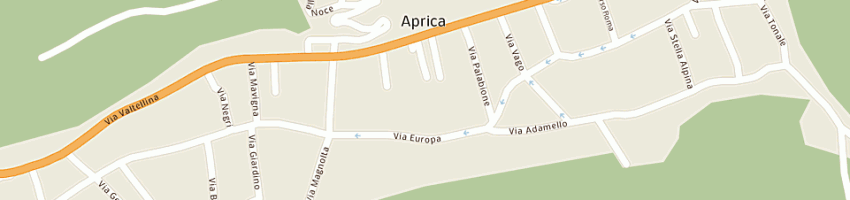 Mappa della impresa ristorante la stua a APRICA