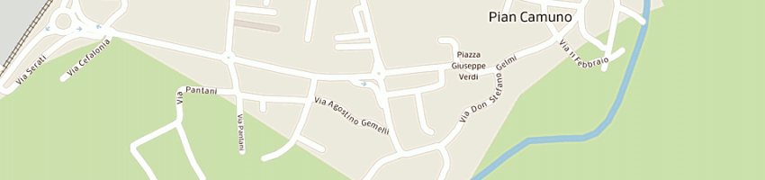 Mappa della impresa radiatori auto a PIAN CAMUNO