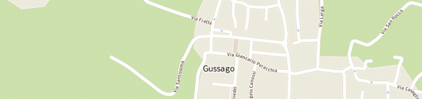 Mappa della impresa quinto segno snc di pellizzari e c a GUSSAGO