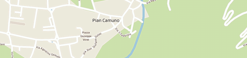Mappa della impresa ferrum di canobbio pietro a PIAN CAMUNO