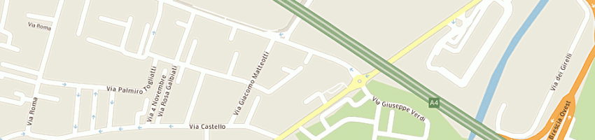 Mappa della impresa davo antonio a BRESCIA