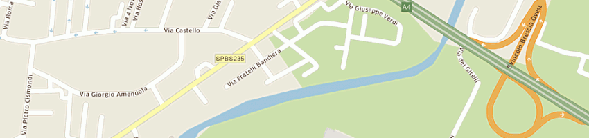 Mappa della impresa malchiodi luciano a BRESCIA