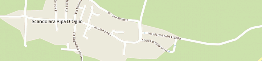 Mappa della impresa rossi giovanni a SCANDOLARA RIPA D OGLIO