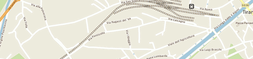 Mappa della impresa bocconi maurizio a TIRANO