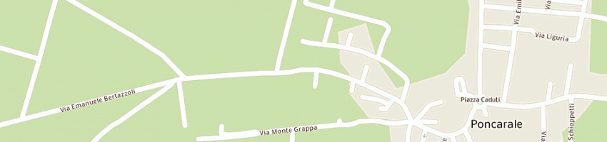Mappa della impresa barbaglio piero a PONCARALE