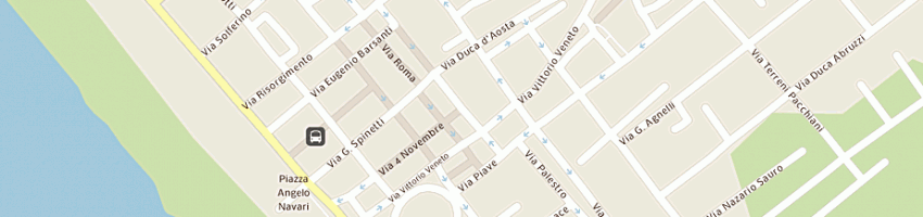 Mappa della impresa yien srl a FORTE DEI MARMI