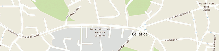 Mappa della impresa coffea srl a CELLATICA