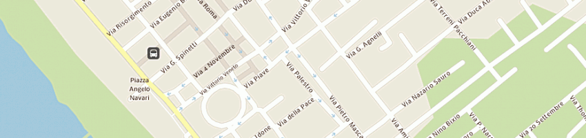 Mappa della impresa aliboni michele a FORTE DEI MARMI