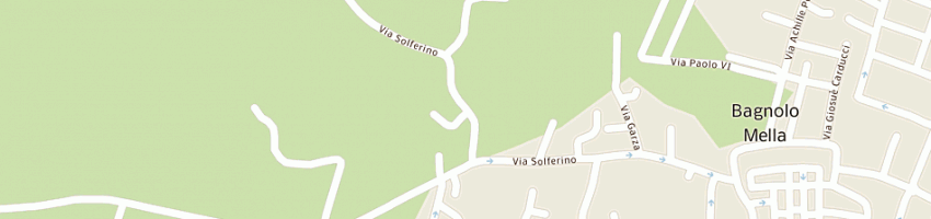 Mappa della impresa visca gabriella a BAGNOLO MELLA
