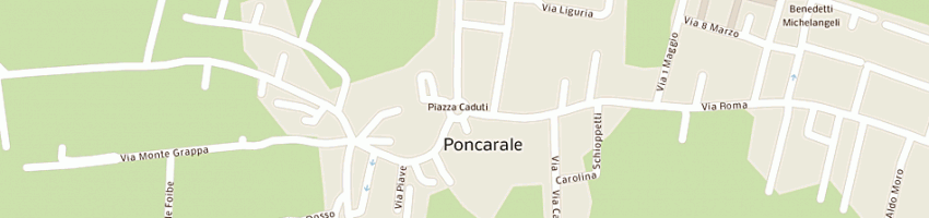 Mappa della impresa boselli snc di boselli e chiarini a PONCARALE