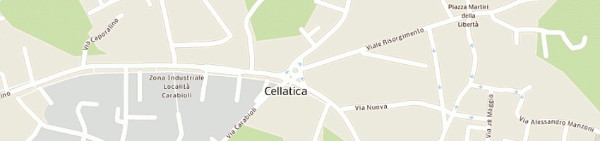 Mappa della impresa scuole elementari a CELLATICA