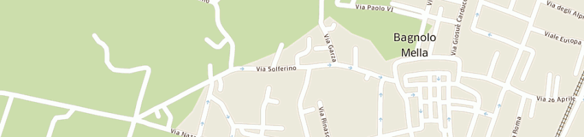 Mappa della impresa civettini claudio a BAGNOLO MELLA