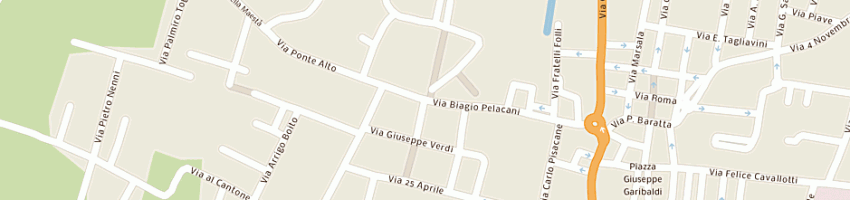 Mappa della impresa barocelli aldo e c (snc) a NOCETO