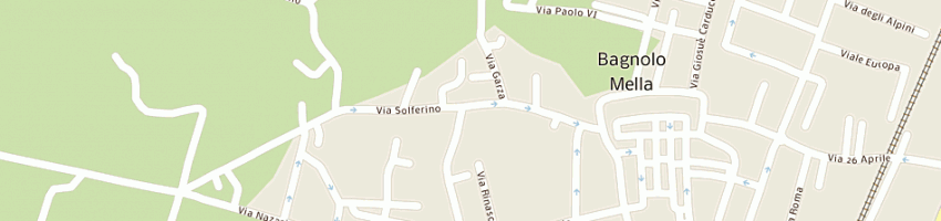 Mappa della impresa frassi sergio a BAGNOLO MELLA