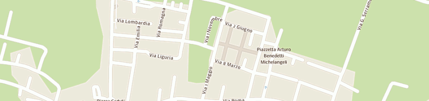 Mappa della impresa bertoletti pietro a PONCARALE