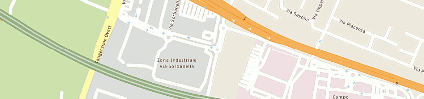 Mappa della impresa trend spa a BRESCIA