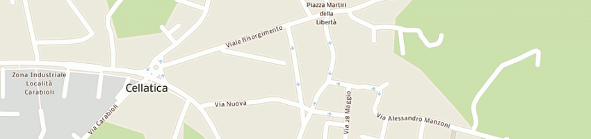 Mappa della impresa vepam - di tosi giorgio e c snc a CELLATICA
